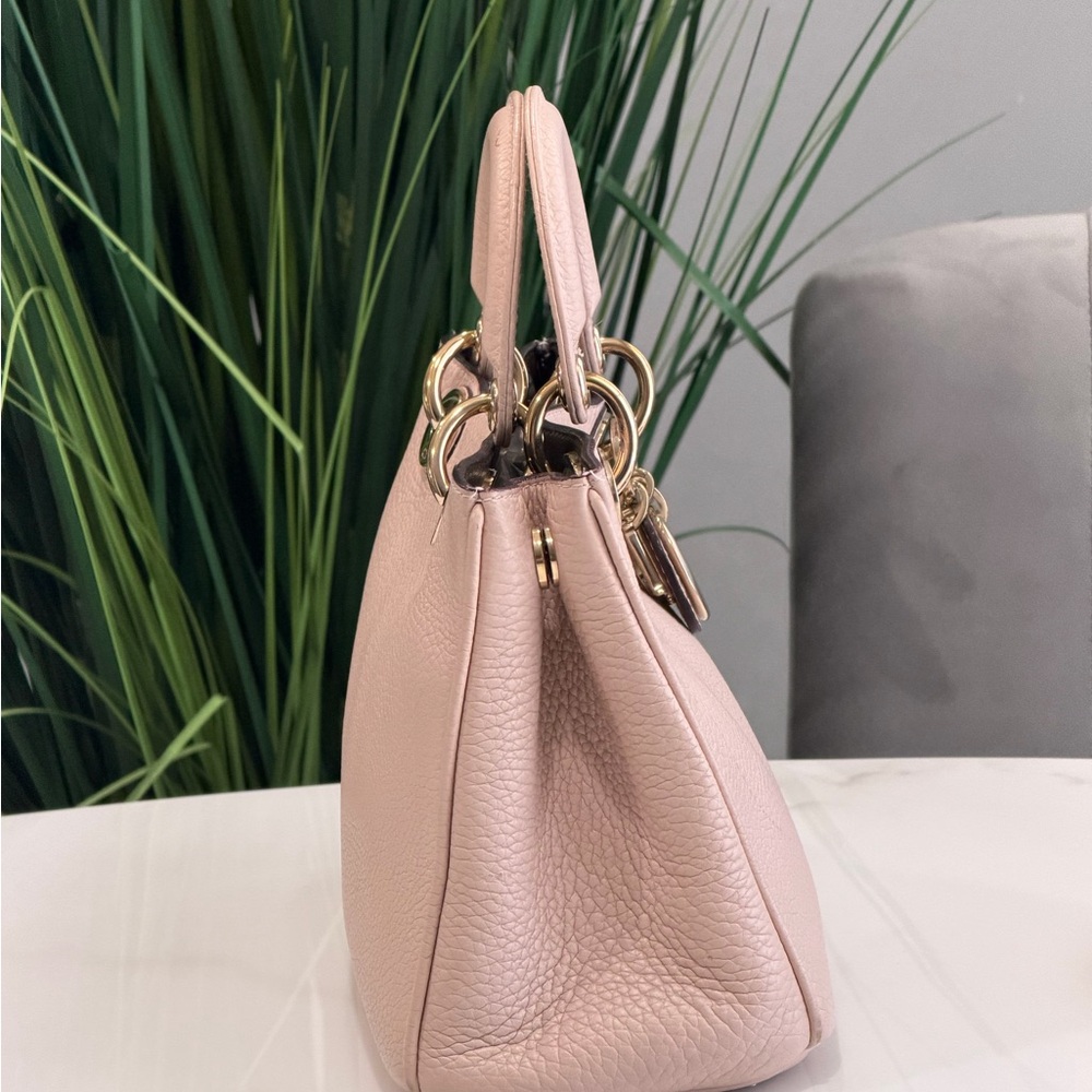 CHRISTIAN DIOR Calfskin Mini Diorissimo Tote - Picture 4 of 11